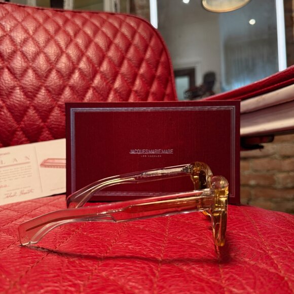 Jacques Marie Mage Dealan JMMDE03 – Champagne Frame with Dark Green Tint – #79 - Picture 4 of 10